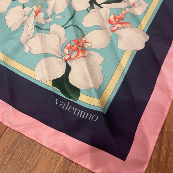 Valentino Vintage Scarf - Etsy valentino silk scarf